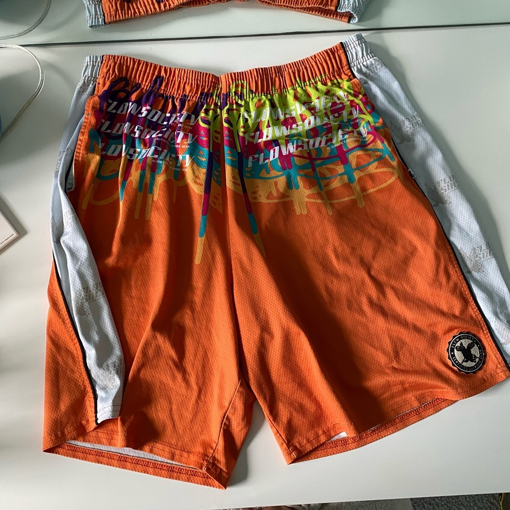 Flow society Mens lacrosse shorts